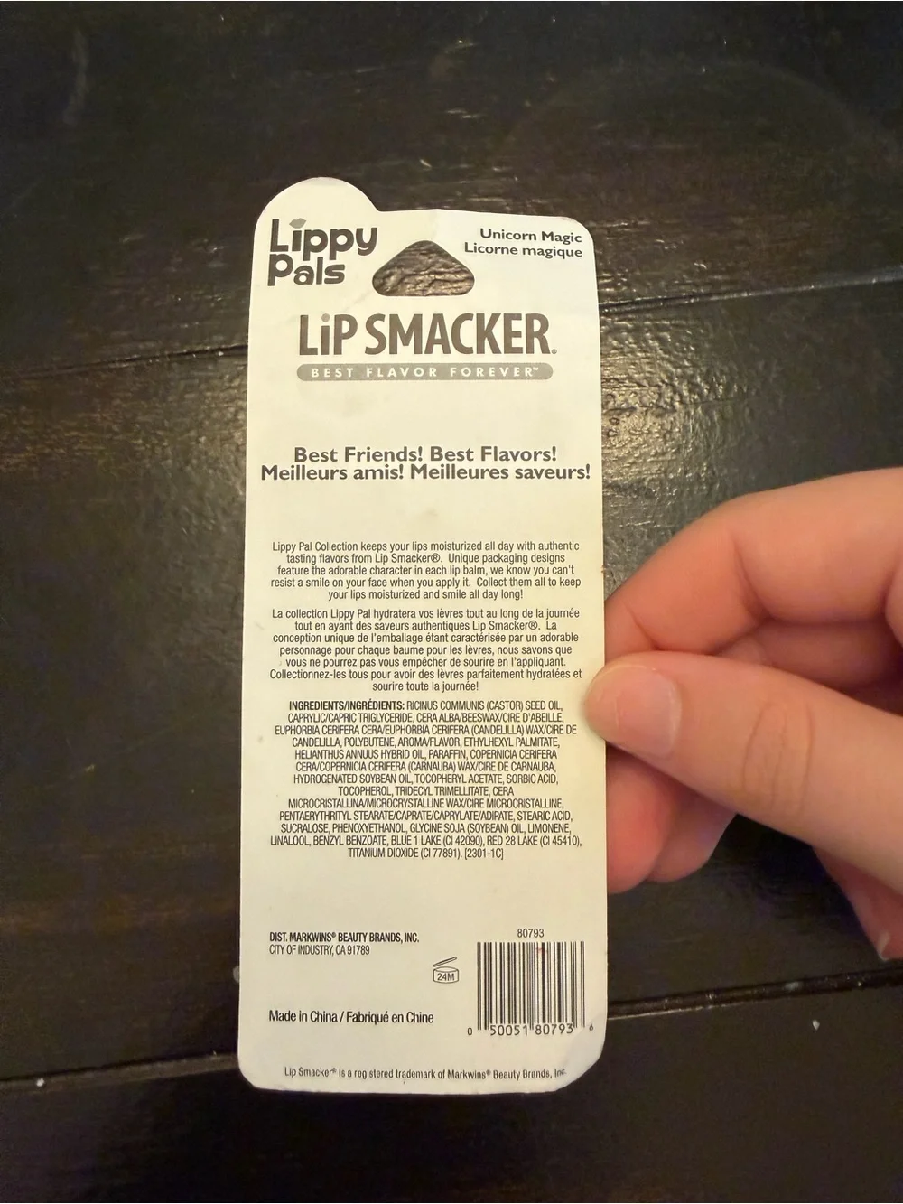 NWT Lippy Pals Unicorn Magic Pink Lip Balm Lip Smacker